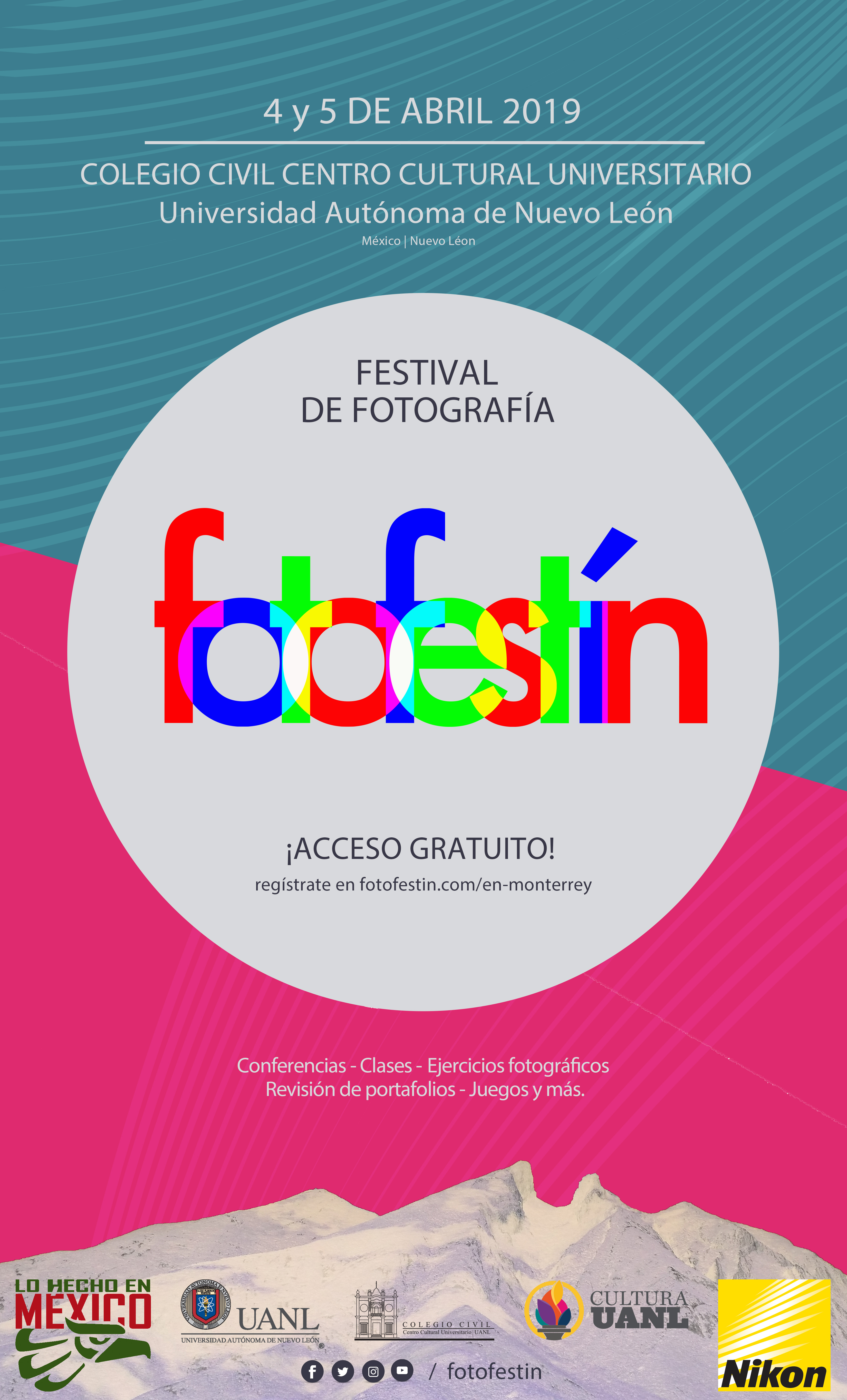 Festival de Fotografia fotofestín en la UANL monterrey nuevo león