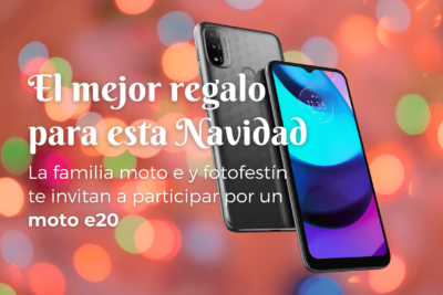 “La familia moto e y Fotofestín te invitan a participar por un moto e20. El mejor regalo para esta Navidad”. (2)